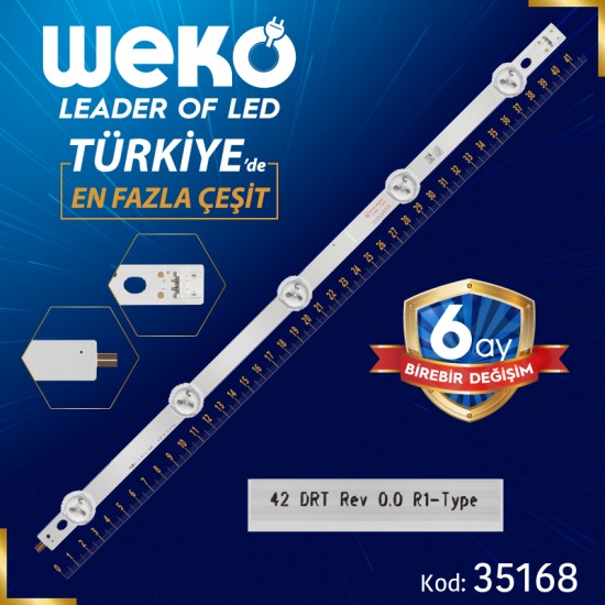 42 DRT REV0.0 R1-TYPE - 42 CM 5 LEDLİ - (WK-874)