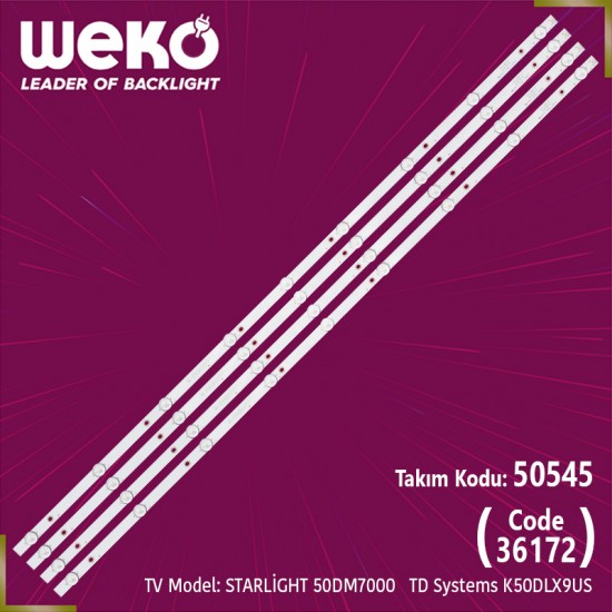 WKSET-5545 36172X4 MS-L1255 V5 2018-1-26 4 ADET LED BAR