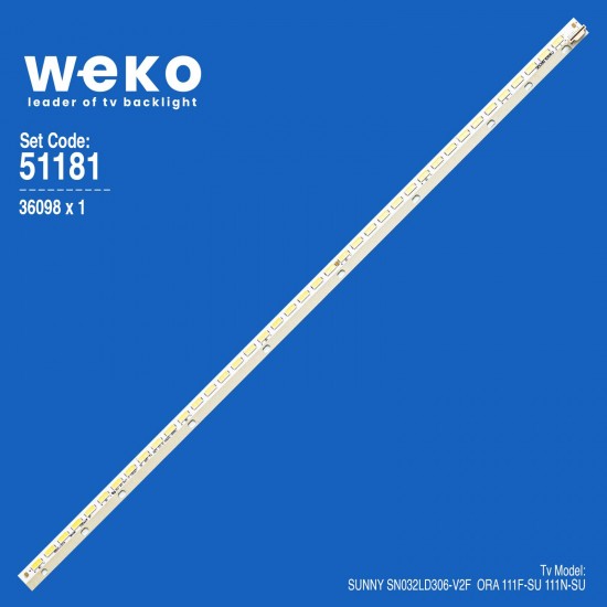 WKSET-6181 36098X1 32 V13 REV 0.9 6  1 ADET LED BAR