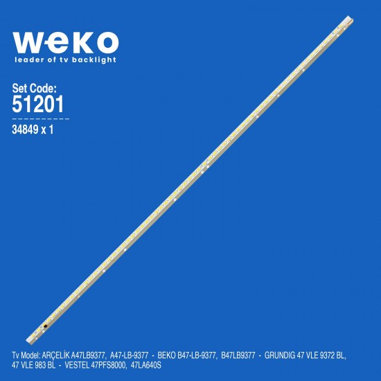 WKSET-6201 34849X1 47 V13 EDGE REV0.5  1 ADET LED BAR