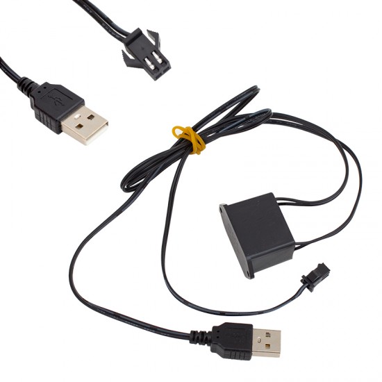 POWERMASTER PM-6081 NEON SARI 5 METRE İP AYDINLATMA 5 V USB ADAPTÖRLÜ