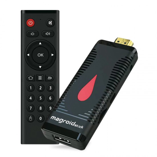 MAGBOX MAGROID TV STICK 16GB HDD 2GB RAM 4K TV BOX (ANDROID 10)