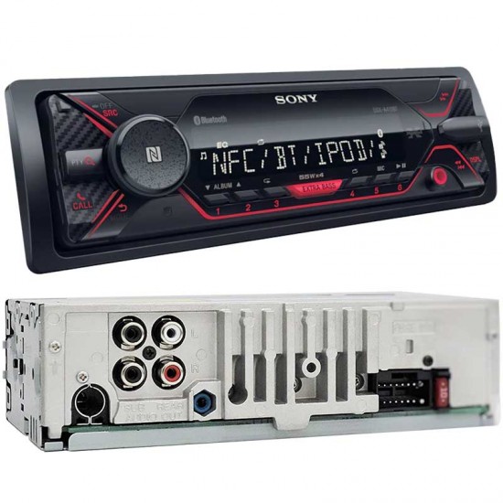 SONY DSX-A410BT USB/FM/AUX/BLUETOOTH OTO TEYP 4 X 55 WATT