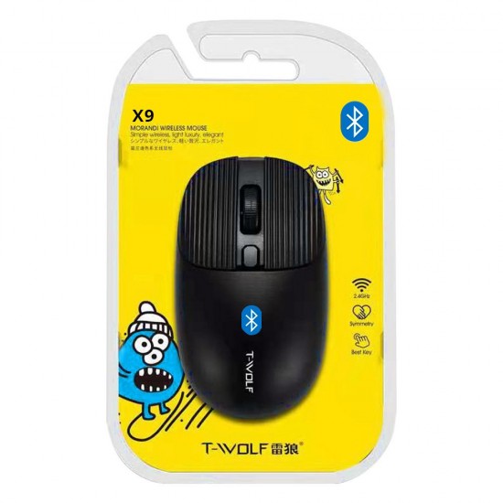 T-WOLF X9 1000 DPI KABLOSUZ BLUETOOTH MOUSE