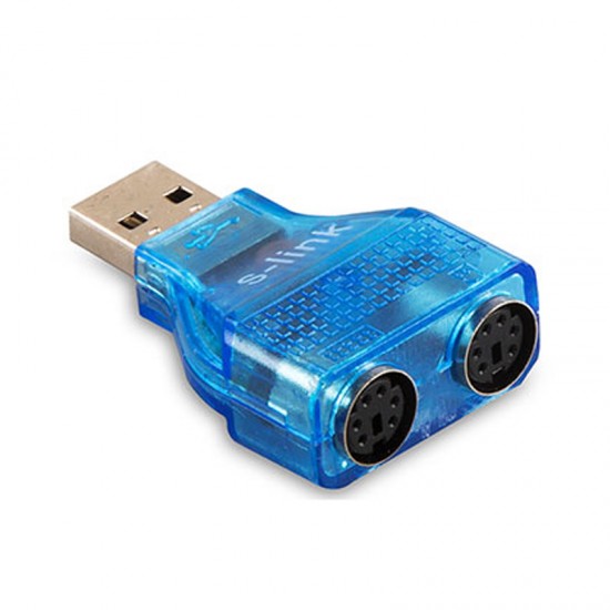 S-LINK SL-PS7 MİNİ USB TO PS2 ADAPTÖR