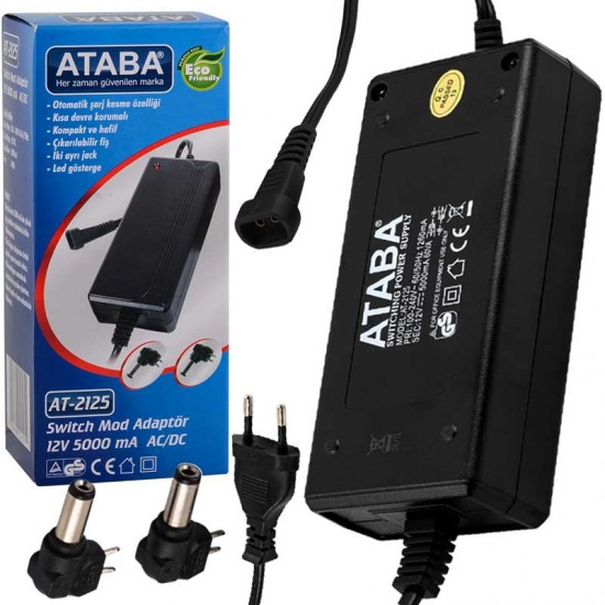 ATABA AT-2125 12V 5000 MAH ADAPTÖR