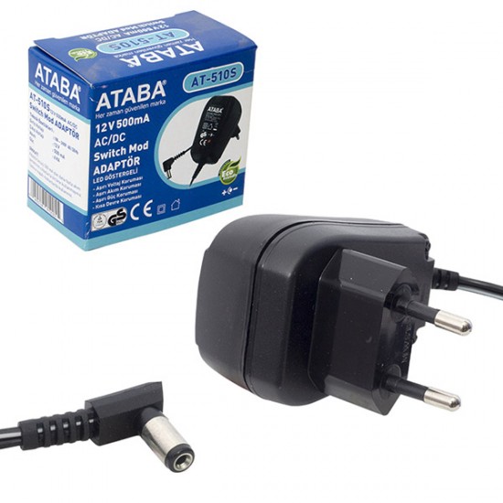 ATABA AT-510S 12 VOLT 500 MAH SMPS ADAPTÖR