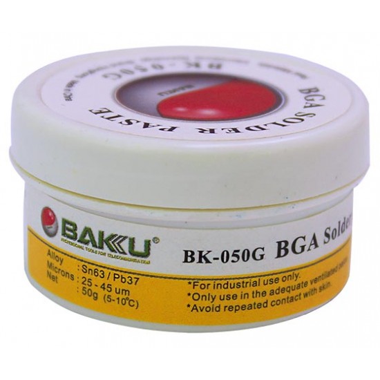 BAKU BK-050G BGA LEHİM PASTASI 50GR (SN63/PB37)