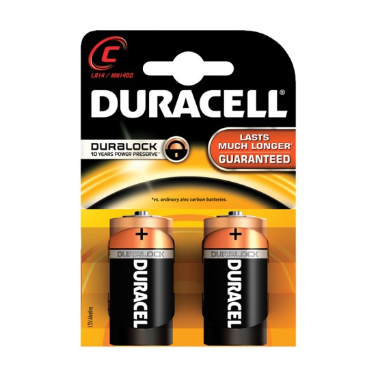 DURACELL C ORTA BOY PİL 2Lİ PAKET