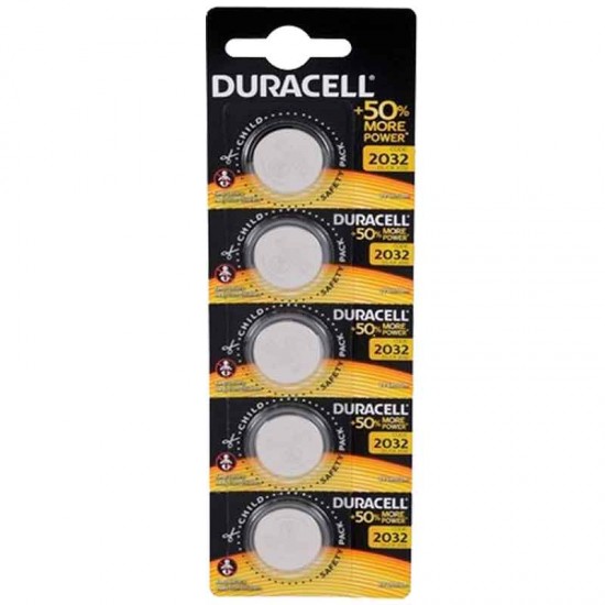 DURACELL CR2032 LİTYUM PİL 5Lİ PAKET FİYAT