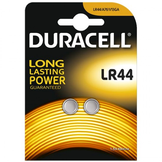 DURACELL LR44 1.5V DÜĞME PİL 2Lİ PAKET