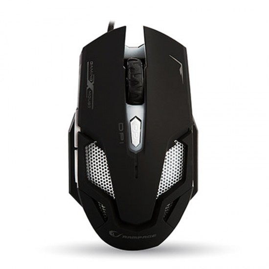 EVEREST RAMPAGE SMX-R1 USB SİYAH MAKROLU GAMING OYUNCU MOUSE