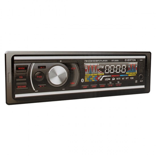 EVERTON RT-2009BT USB/SD/FM/AUX/BT BLUETOOTHLU MEKANİKSİZ OTO TEYP 4 X 50 WATT