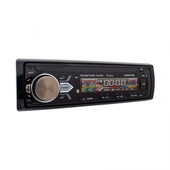 EVERTON RT-2012BT USB/SD/FM/AUX/BT BLUETOOTHLU MEKANİKSİZ OTO TEYP 4 X 55 WATT