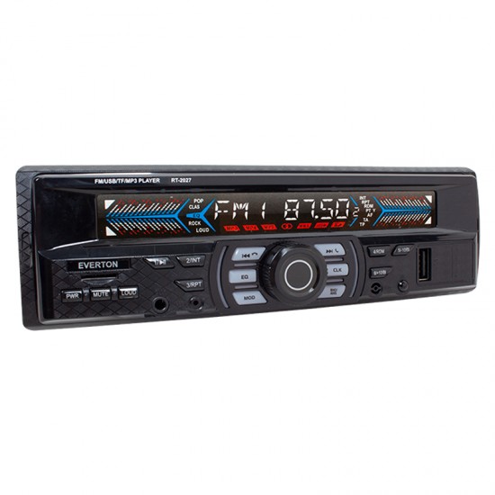 EVERTON RT-2027BT USB/SD/FM/AUX/BT BLUETOOTHLU MEKANİKSİZ OTO TEYP 4 X 55 WATT