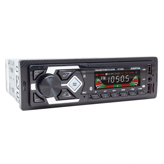 EVERTON RT-5004 USB/SD/FM/AUX/BT BLUETOOTHLU MEKANİKSİZ OTO TEYP 4 X 50 WATT