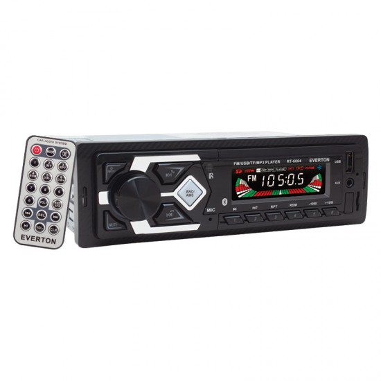 EVERTON RT-6004 USB/SD/FM/AUX/BT BLUETOOTHLU MEKANİKSİZ OTO TEYP 4 X 50 WATT