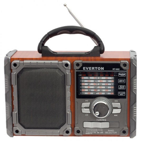 EVERTON RT-802BT USB/SD/FM/BLUETOOTH DESTEKLİ NOSTALJİK RADYO