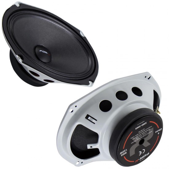 FOR-X XMD-3096 200 WATT 6X9 OVAL MIDRANGE HOPARLÖR