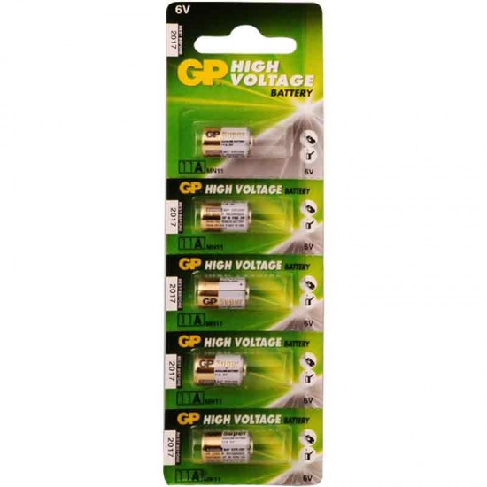 GP 11A-2C5  6V 5Lİ PAKET PİL