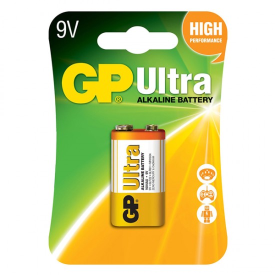 GP 1604AU-5U1 9 VOLT ALKALIN PİL