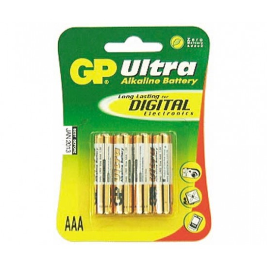 GP 24AU-2U4 ALKALİN İNCE KALEM PİL 4LÜ PAKET FİYAT