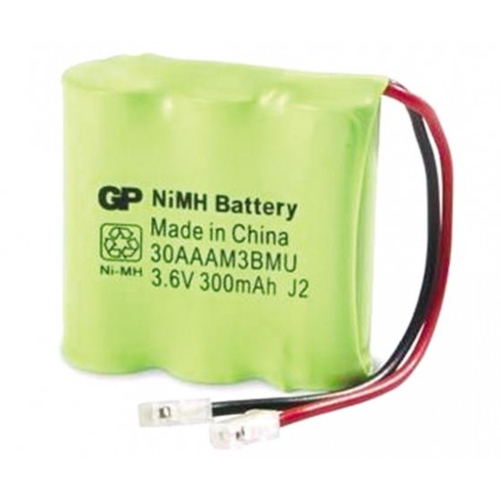 GP T314 3.6V/300MAH 3LÜ İNCE 300 MA TELSİZ TELEFON PİLİ