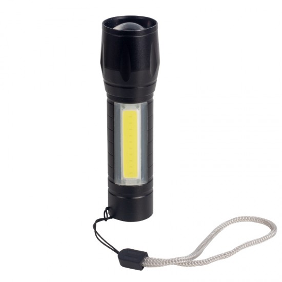 GREYDER GD-334 METAL FLASHLIGHT POWER LEDLİ ŞARJLI EL FENERİ