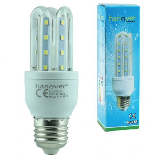 HANOVER BU-07B E27 DUY 5 WATT 6500K BEYAZ LED MISIR AMPÜL