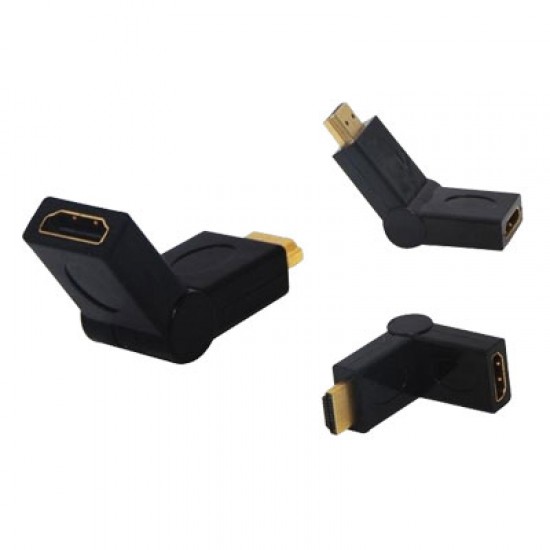 HDMI ERKEK DİŞİ ARA OYNAR BAŞLI HYTECH HY-W220