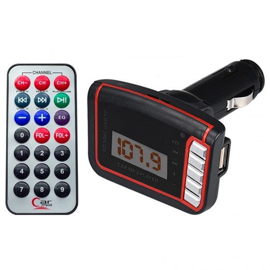 HELLO HL-19682 USB/SD/MP3 12-24 VOLT EKRANLI HAFIZASIZ FM TRANSMITTER