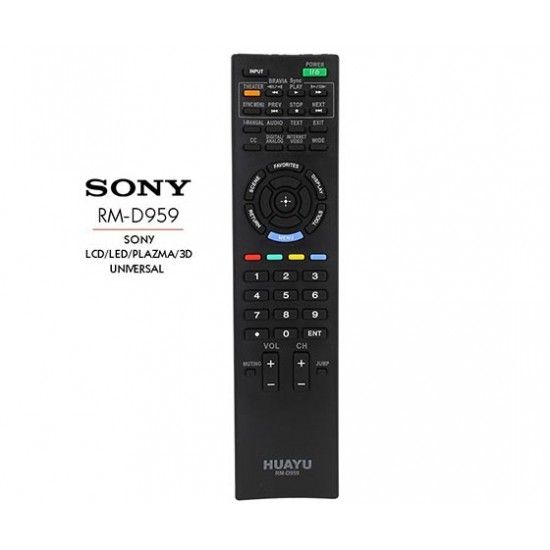 HUAYU KL RM-D959 SONY LCD TV KUMANDASI