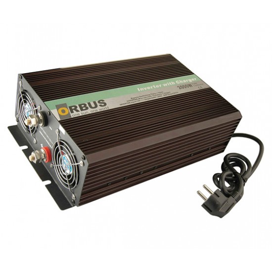 İNVERTER 2000 WATT 12 VOLT ORBUS ŞARJLI