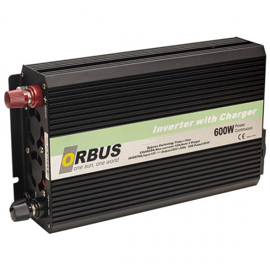 İNVERTER 600 WATT 12 VOLT ORBUS ŞARJLI