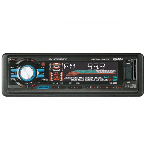 KAMOSONIC KS-6009 CD/USB OTO TEYP (USB+SD+CD+FM)