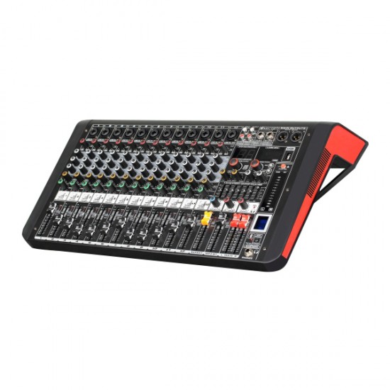 KÖNİG K-8 P600FX 2X300W USB-SD-BLUETOOTH 8 KANAL POWER MIXER