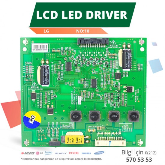 LCD LED DRİVER LG (6917L-0061A,3PEGC20008A-R) (LC420EUN SD V1) (NO:9)
