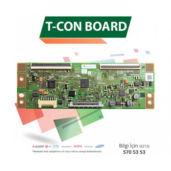 LCD LED T-CON BOARD SAMSUNG RUNTK 5351TP - UE32F5070 - UE32F5570 (CY-HF320BGSV1H)