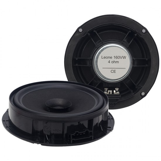 LEONE 160VW 16 CM OTO HOPARLÖR 4 OHM 160 WATT (VOLKSWAGEN GRUBU VE SEAT-SKODA İÇİN)