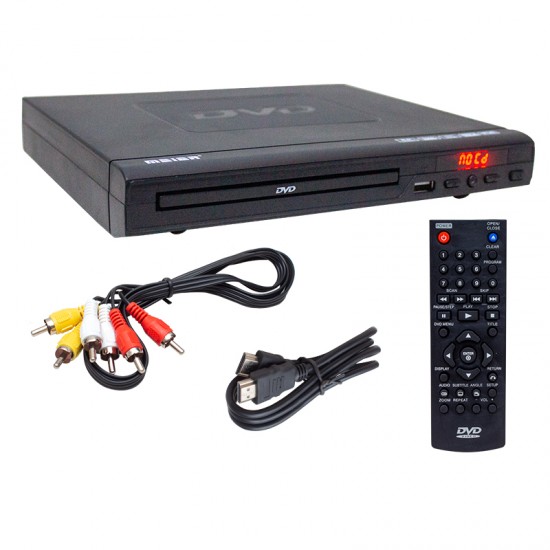 MEİER M-115 USB HDMI DVD DVX PLAYER SİYAH