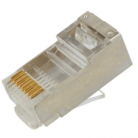 METAL RJ45 CAT5/CAT6 METAL UÇ 8P/8C TEK ADET FİYAT