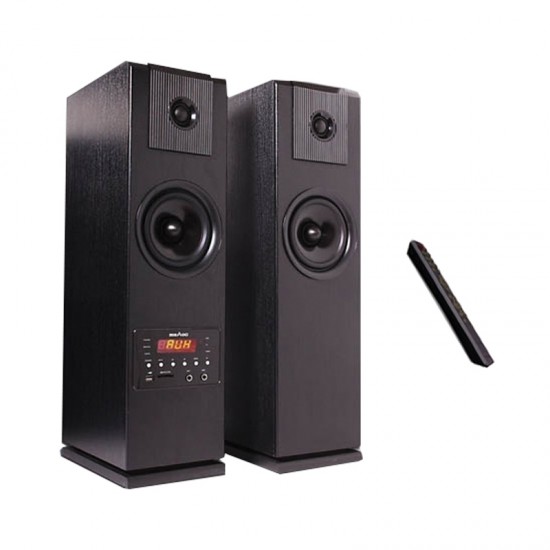 MİKADO MD-92FM (USB+SD+FM RADYOLU) UZAKTAN KUMANDA AC 220V SPEAKER (1+1)