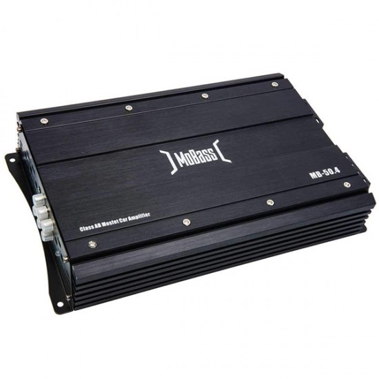 MOBASS FORX MB-50.4 2 X 160 WATT BASS KONTROLLÜ 4 KANAL STEREO OTO ANFİ