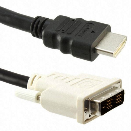 MOLEX HDMI TO DVI 2 METRE ORİJİNAL SİYAH KABLO (HDMI DVI KABLO) (2251=12002)