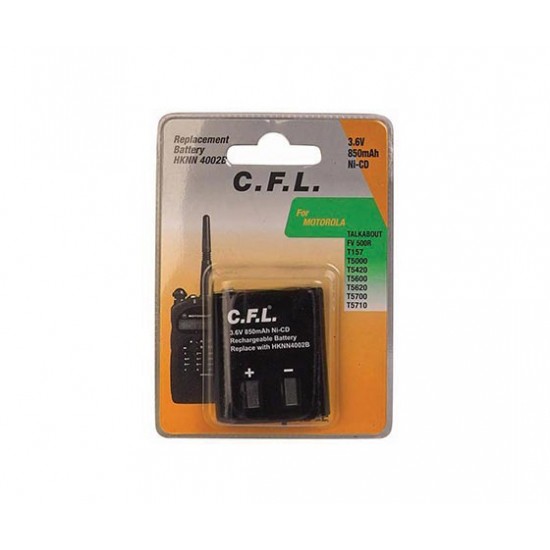 MOTOROLA TELSİZ PİLİ CFL 3.6 V - 850 MA