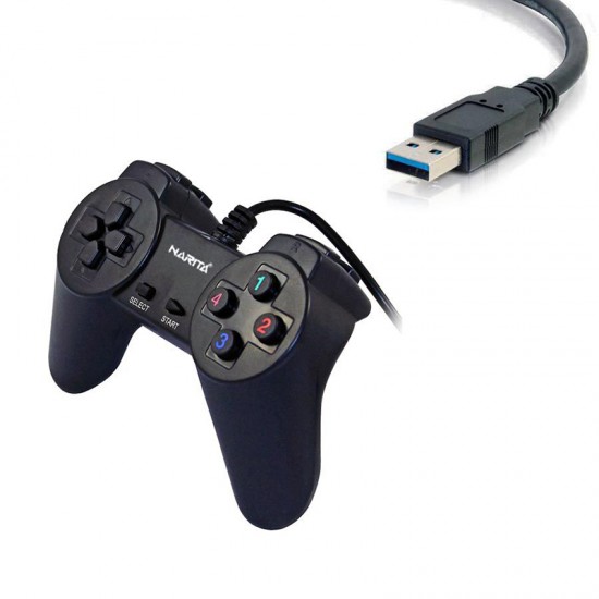 NARİTA NRT-111 USB GAME PAD JOYSTICK OYUN KOLU DÜZ