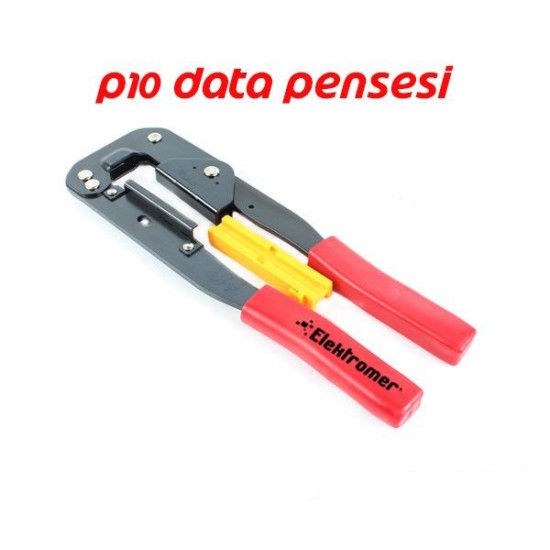 P10 LED DATA KABLOSU ÇAKMA PENSESİ  (IDC SIKMA PENSE) YTH-214