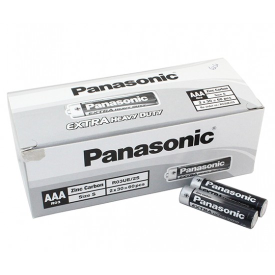 PANASONIC MANGANEZ İNCE KALEM PİL (60LI PAKET)