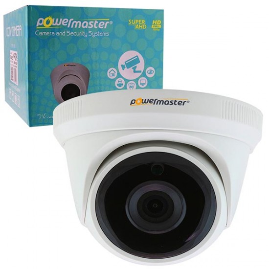 POWERMASTER 15453 1 MP 12 LED 3.6 MM 720P AHD PLASTİK KASA DOME KAMERA