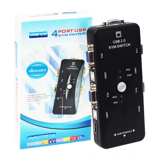 POWERMASTER PM-15166 4 PORT USB MANUEL KWM SWİTCH